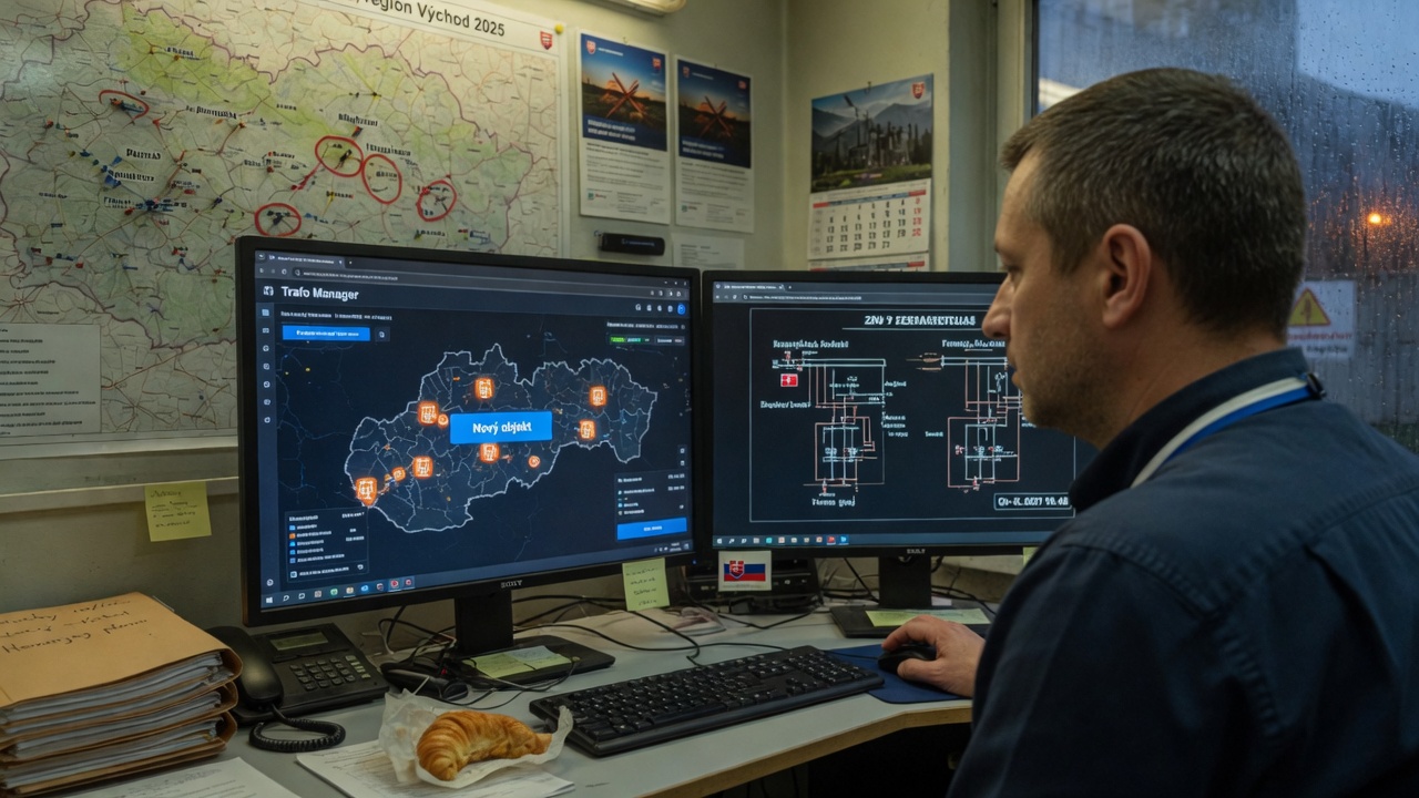 Manažér zakladá objekt a úlohy v Trafo Manageri